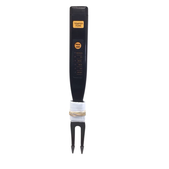 Vintage Gourmet Traditions Temper Fork Battery Operated Meat Thermometer Probe - Picture 1 of 13
